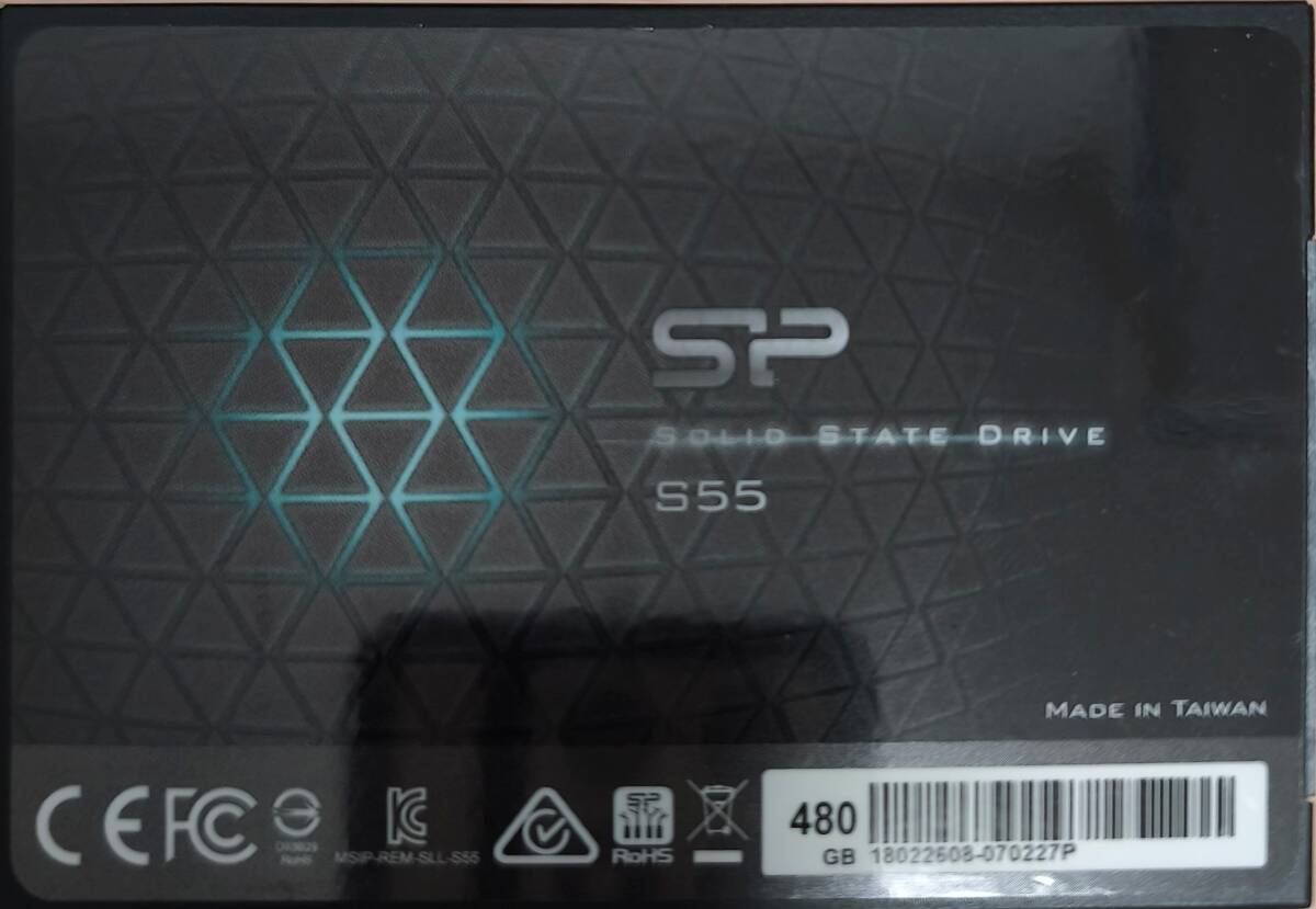 中古 SSD SATA 2.5インチ 480GB　7ｍｍ　中古　SATA ノートパソコン用 エラーなし　SPCC 正常 エラーなし (500GB 512GB) _画像1