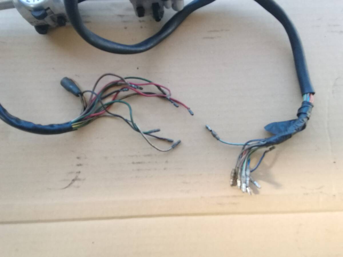 CB750K　白バイ　ライト　ウィンカースイッチ左右　当時物_画像6