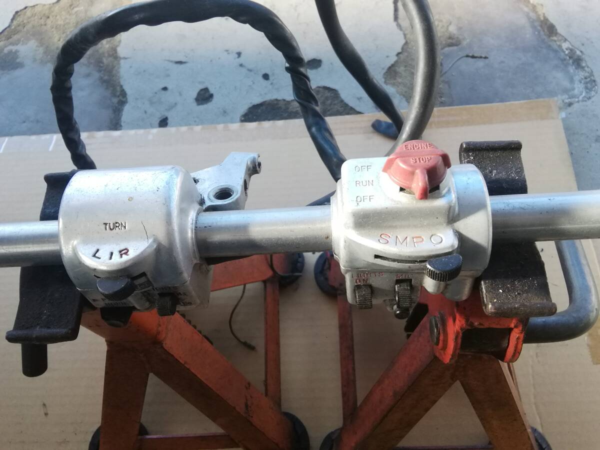 CB750K　白バイ　ライト　ウィンカースイッチ左右　当時物_画像2