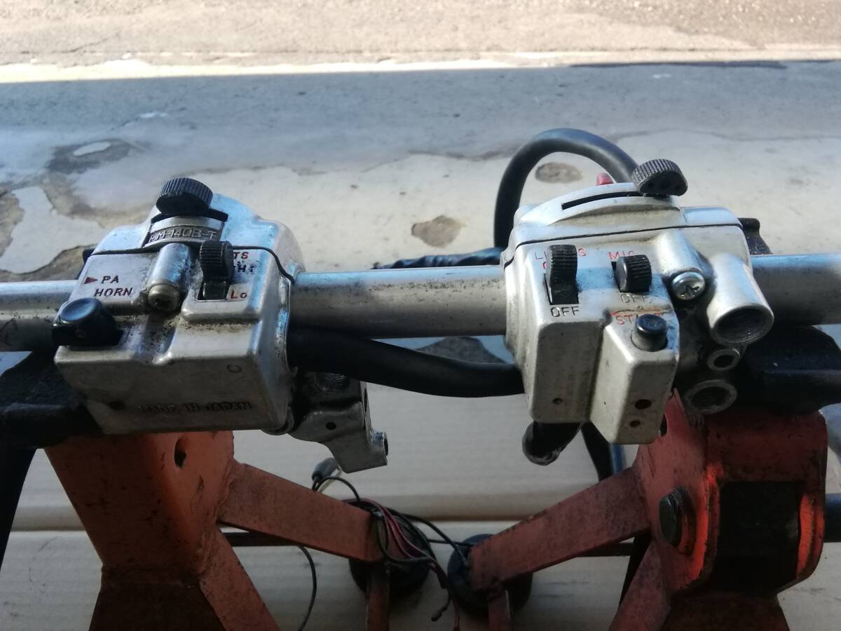 CB750K　白バイ　ライト　ウィンカースイッチ左右　当時物_画像3