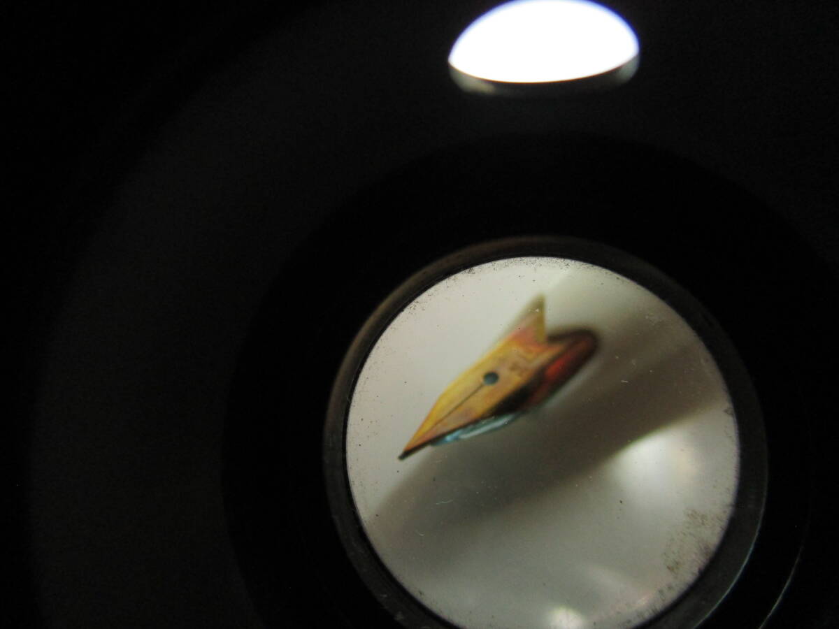 ★デッドストック　プラチナ万年筆　14K　ラベル付き！　昭和レトロ　希少ホワイト_画像2