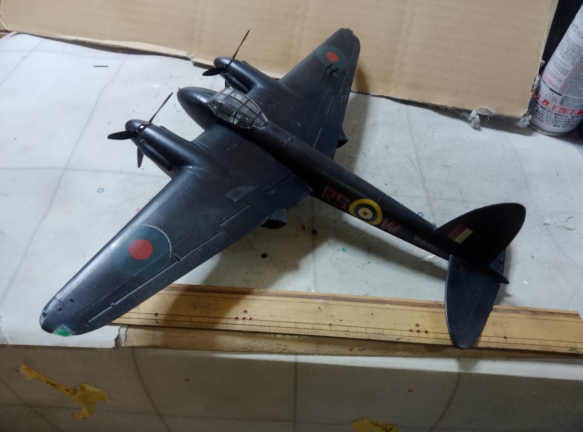 1/48 イギリス空軍 モスキート夜間戦闘機型完成品の画像8