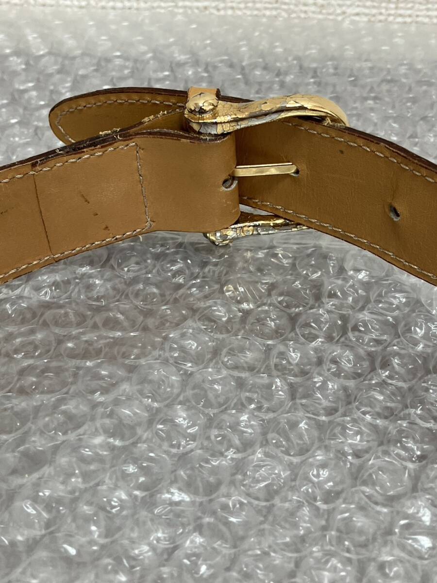 @ヴィンテージ☆/CELINE/セリーヌ/馬車金具/クラシックボックス/ショルダーバッグ/肩掛け/レザー/0926a4_画像9