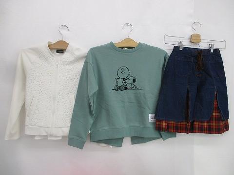 中古 ビームス ミキハウス ジェニィ 他 ダウンジャケット サロペット カーディガン 等 12点 130 140 11/12 150 キッ_画像2