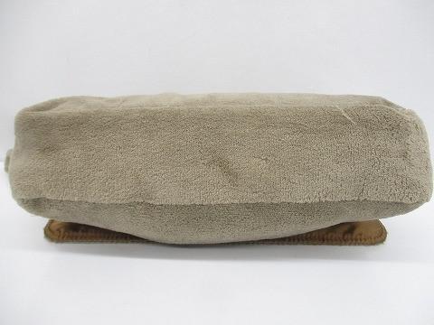 美品 シャネル CHANEL プレシジョン ショルダーバッグ ココマーク パイル地 ベージュ ノベルティ レディース_画像6