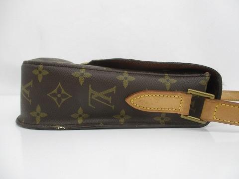 良品 ルイヴィトン LOUIS VUITTON モノグラム サンクルー GM レザー ショルダーバッグ 斜め掛け クロスボディ ハンド_画像6