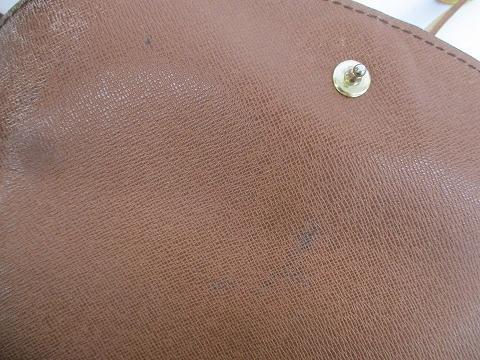 良品 ルイヴィトン LOUIS VUITTON モノグラム サンクルー GM レザー ショルダーバッグ 斜め掛け クロスボディ ハンド_画像9