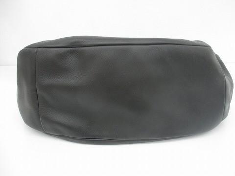 美品 トリーバーチ TORY BURCH セミショルダーバッグ ダブルTロゴ金具 レザー 黒 ブラック レディース_画像5