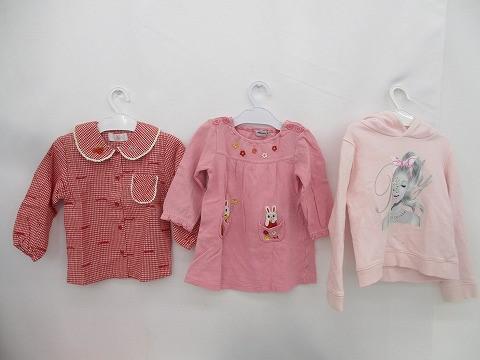 中古 ミキハウス ちびRady 他 ワンピース タイツ デニム 等 13点 90 95 100 S105 110 21-22 S キッズ 女の子_画像3
