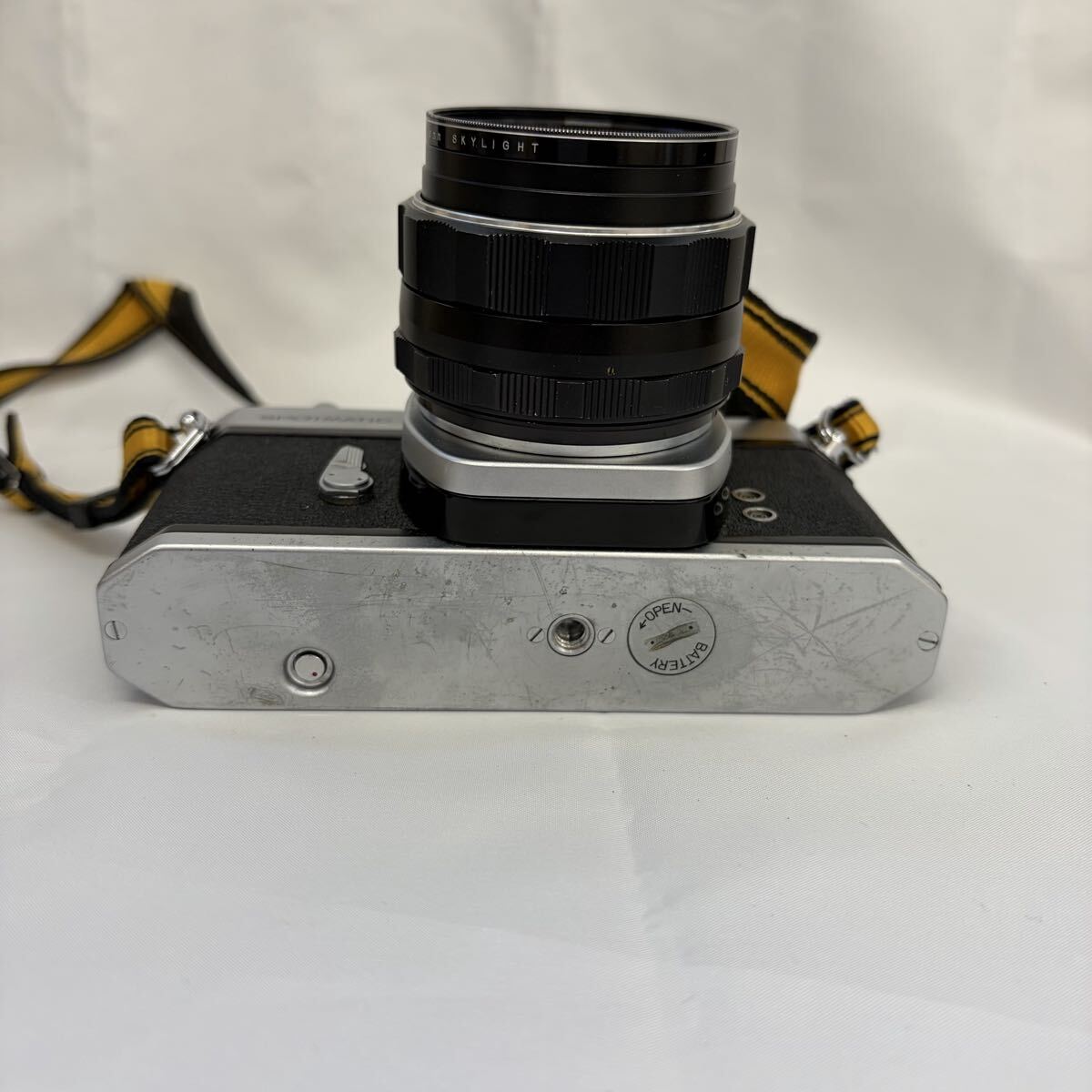 【1117M11】PENTAX ペンタックス SP SPOTMATIC Super-Takumar 1:1.4/50 フィルムカメラ 一眼レフ カメラ 動作未確認 現状品_画像4