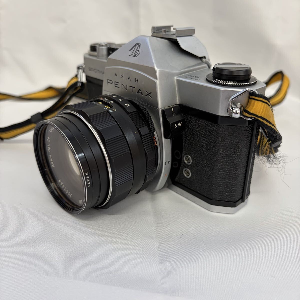 【1117M11】PENTAX ペンタックス SP SPOTMATIC Super-Takumar 1:1.4/50 フィルムカメラ 一眼レフ カメラ 動作未確認 現状品_画像5