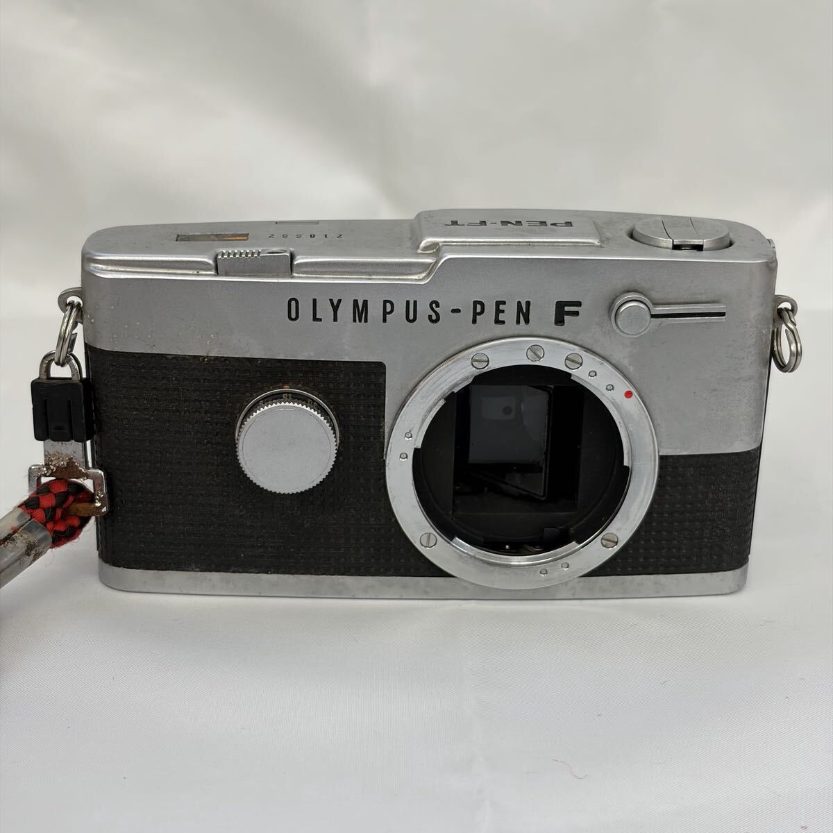 【1117M20】OLYMPUS-PEN F PEN-FT オリンパス フィルム一眼レフカメラ ボディ フィルムカメラ 動作未確認 現状品_画像1