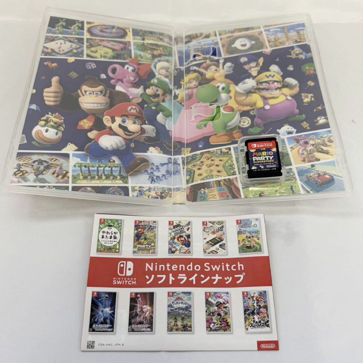 【1120M3】 マリオパーティ スーパースターズ MARIO PARTY SUPERSTARS NintendoSwitch ニンテンドースイッチ 任天堂 ソフト 通電確認済み_画像3