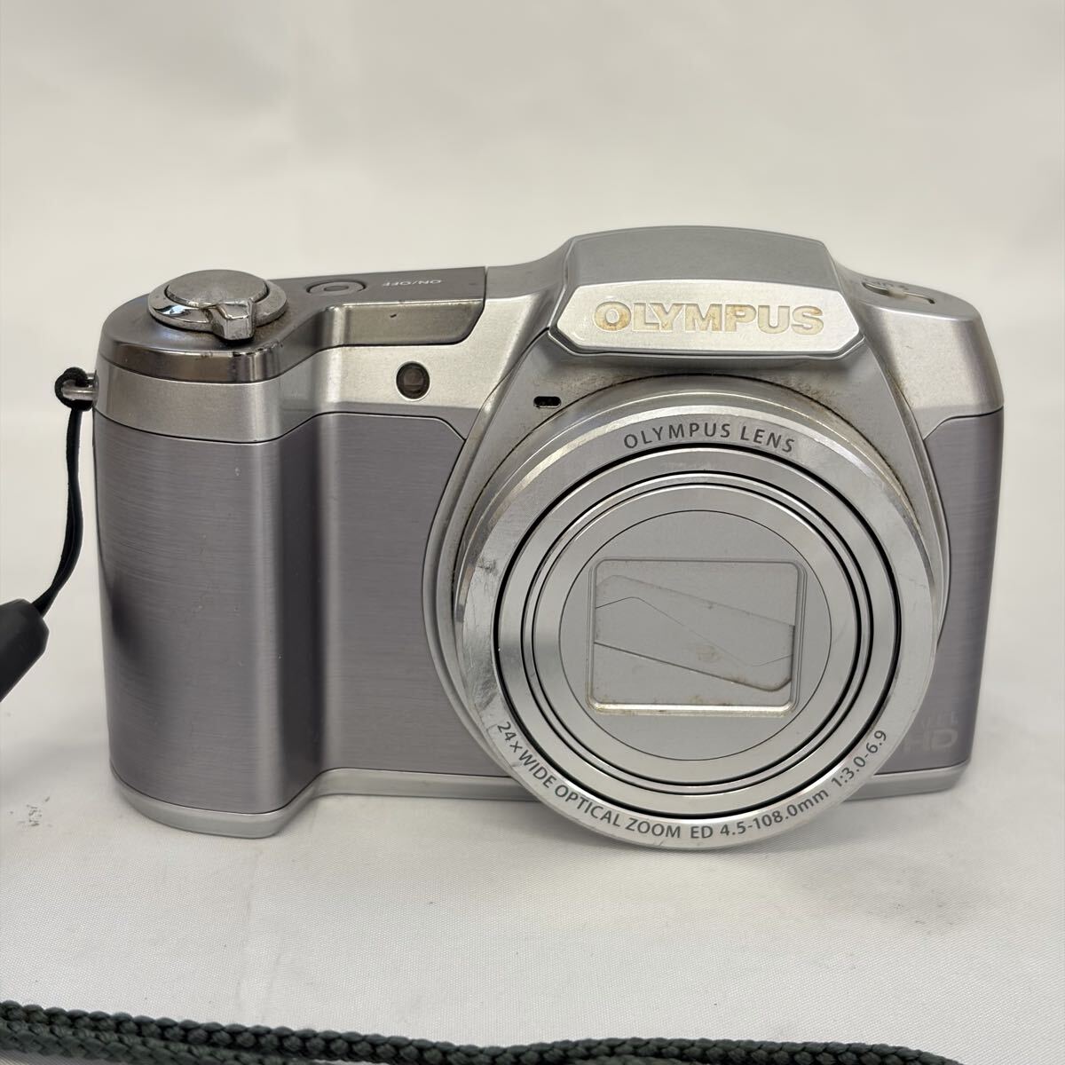 【1121M2】OLYMPUS オリンパス Stylus SZ-16 シルバー コンパクトデジタルカメラ デジカメ コンデジ 通電確認済み 0006_画像2