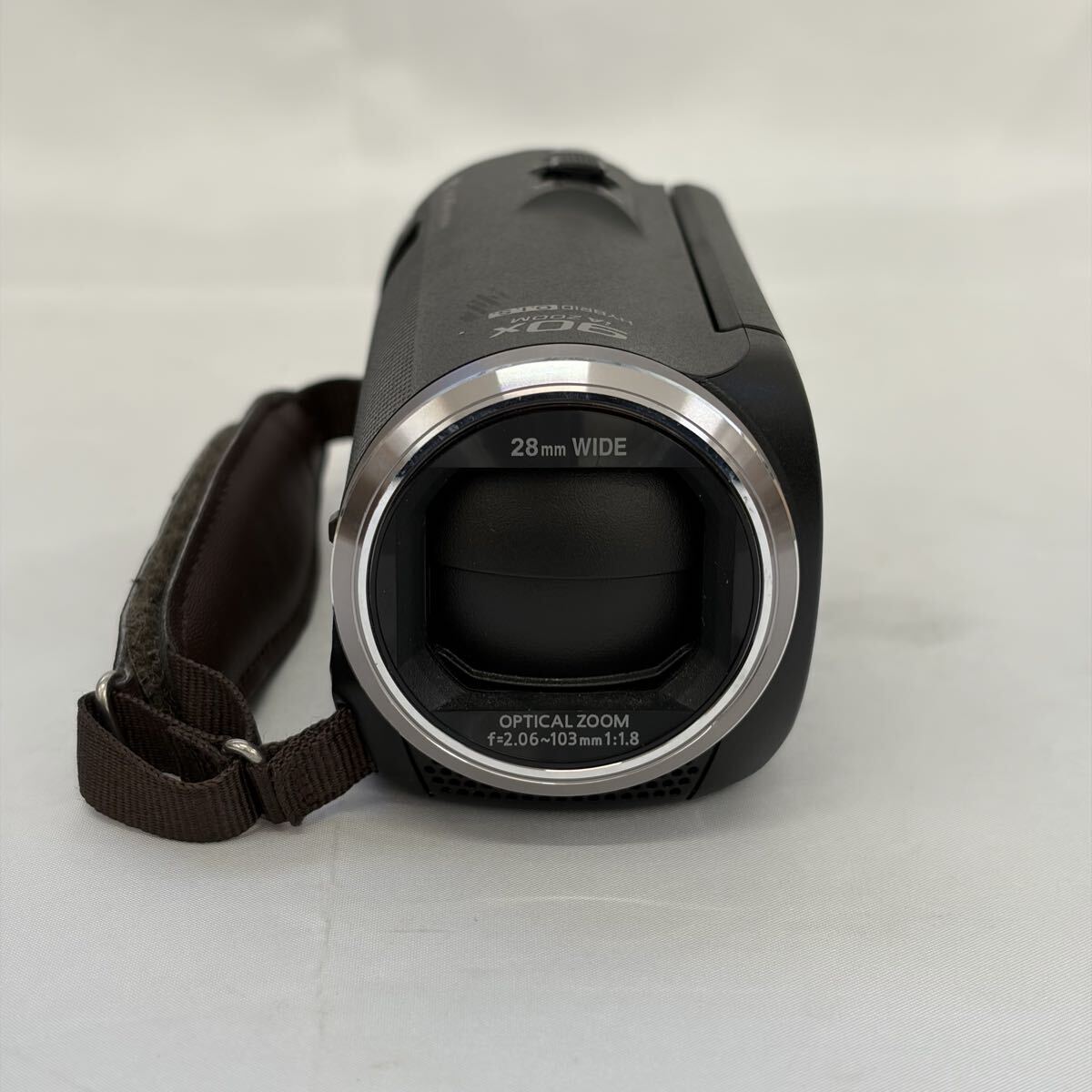 【1121M3】Panasonic パナソニック HC-V360MS ブラック ビデオカメラ デジタルビデオカメラ 箱付き カメラ 通電確認済み 0004_画像3