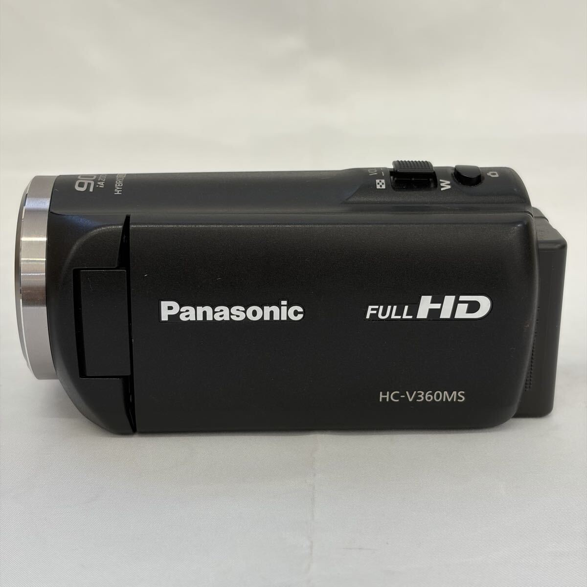【1121M3】Panasonic パナソニック HC-V360MS ブラック ビデオカメラ デジタルビデオカメラ 箱付き カメラ 通電確認済み 0004_画像6
