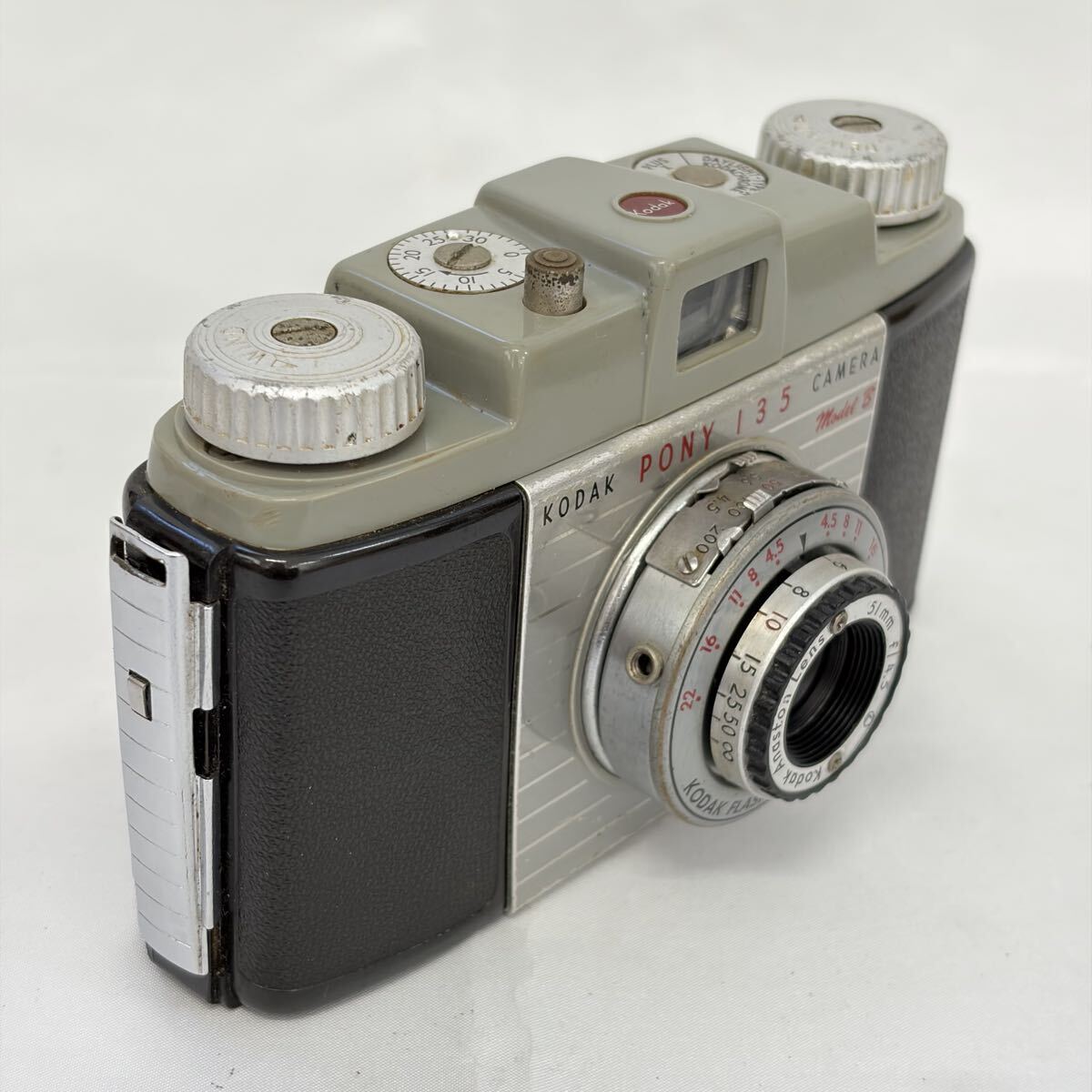 【1121M6】コダック Kodak PONY 135 Model B Anaston 51mm Fl4.5 カメラ フィルムカメラ 動作未確認 現状品_画像9