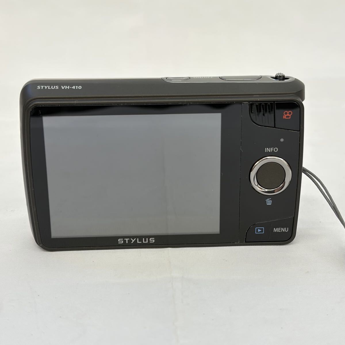 【1121M7】OLYMPUS オリンパス VH-410 コンパクトデジタルカメラ デジカメ コンデジ 通電確認済み 0003_画像2