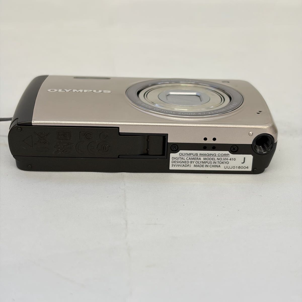 【1121M7】OLYMPUS オリンパス VH-410 コンパクトデジタルカメラ デジカメ コンデジ 通電確認済み 0003_画像4