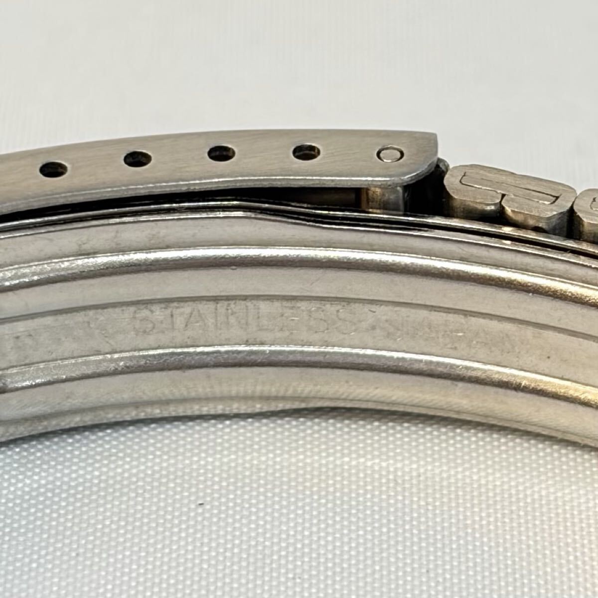 【1121M24】CITIZEN シチズン ベガ ジャンクション QZ イエロー文字盤 3030-405561 レディース腕時計 不動品_画像5