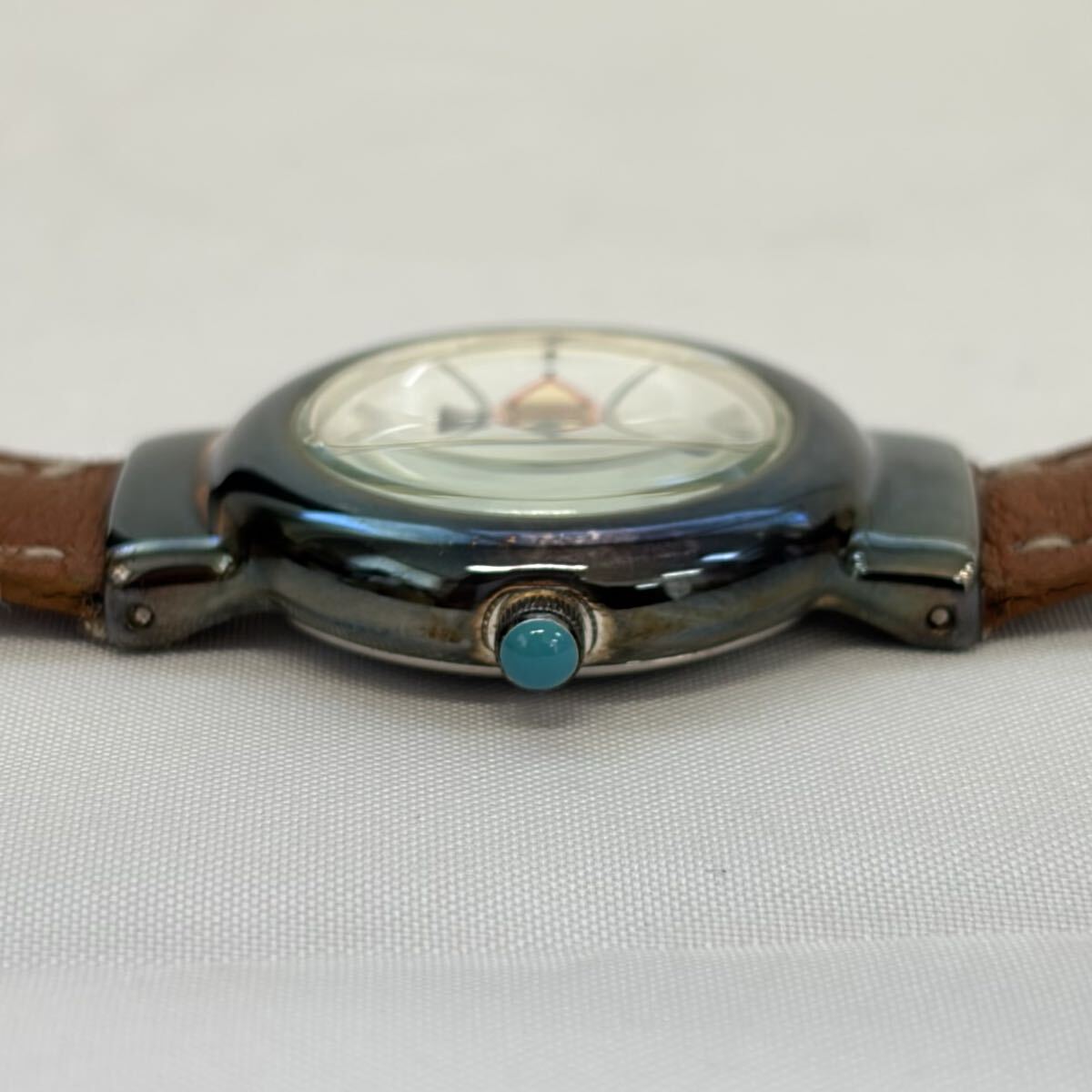 【1121M34】Secret SV 925 CITIZEN シチズン シルバー刻印 腕時計 時計 不動品 ※ややベタつきあり_画像3