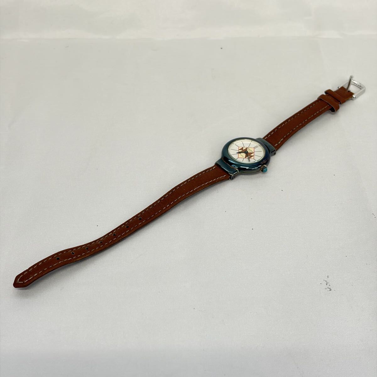 【1121M34】Secret SV 925 CITIZEN シチズン シルバー刻印 腕時計 時計 不動品 ※ややベタつきあり_画像5