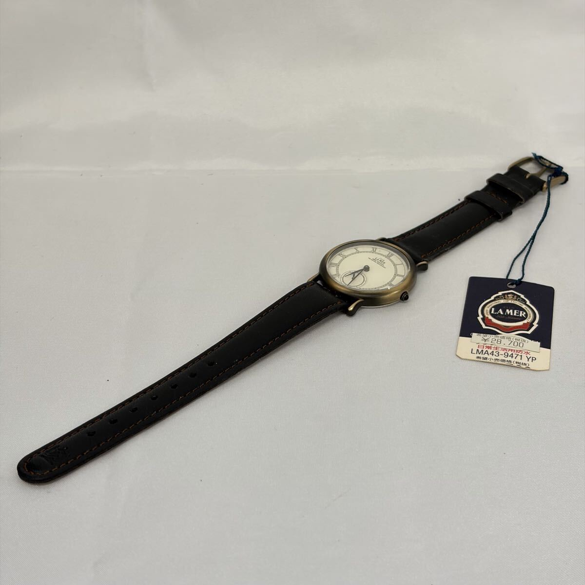 【1121M35】CITIZEN CLUB LAMER 3481-340817 クラブ ラメール ラ・メール 腕時計 シチズン ビンテージ 不動品_画像5