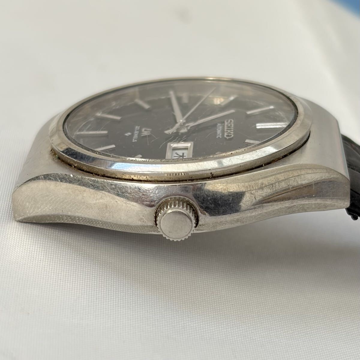 【1122M2】SEIKO セイコー ロードマチック 5606-8090 23石 自動巻 腕時計 時計 稼働_画像3