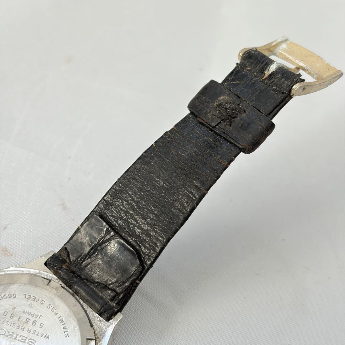 【1122M2】SEIKO セイコー ロードマチック 5606-8090 23石 自動巻 腕時計 時計 稼働_画像7