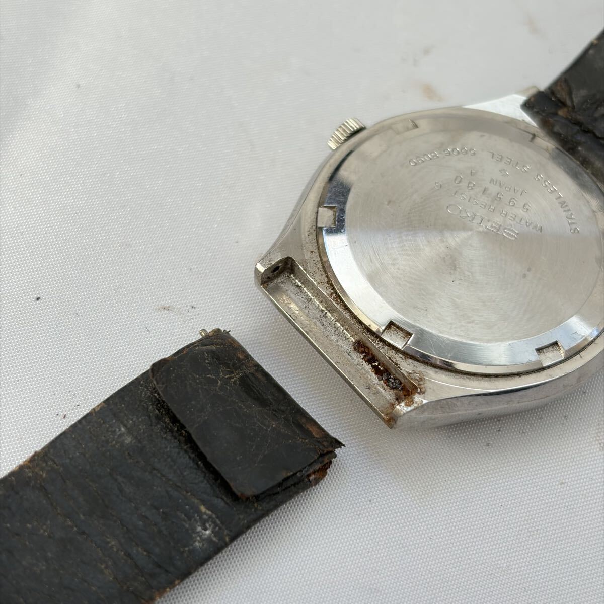 【1122M2】SEIKO セイコー ロードマチック 5606-8090 23石 自動巻 腕時計 時計 稼働_画像8