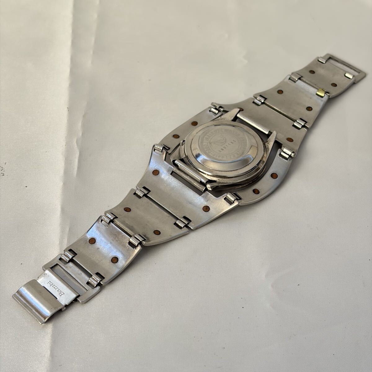 【1122M5】SEIKO セイコー 5 Sportsmatic スポーツマチック 6619-9000 デイデイト メンズ 腕時計 自動巻き アナログ ラウンド 稼働品_画像5