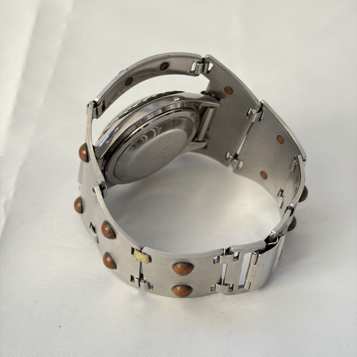 【1122M5】SEIKO セイコー 5 Sportsmatic スポーツマチック 6619-9000 デイデイト メンズ 腕時計 自動巻き アナログ ラウンド 稼働品_画像6