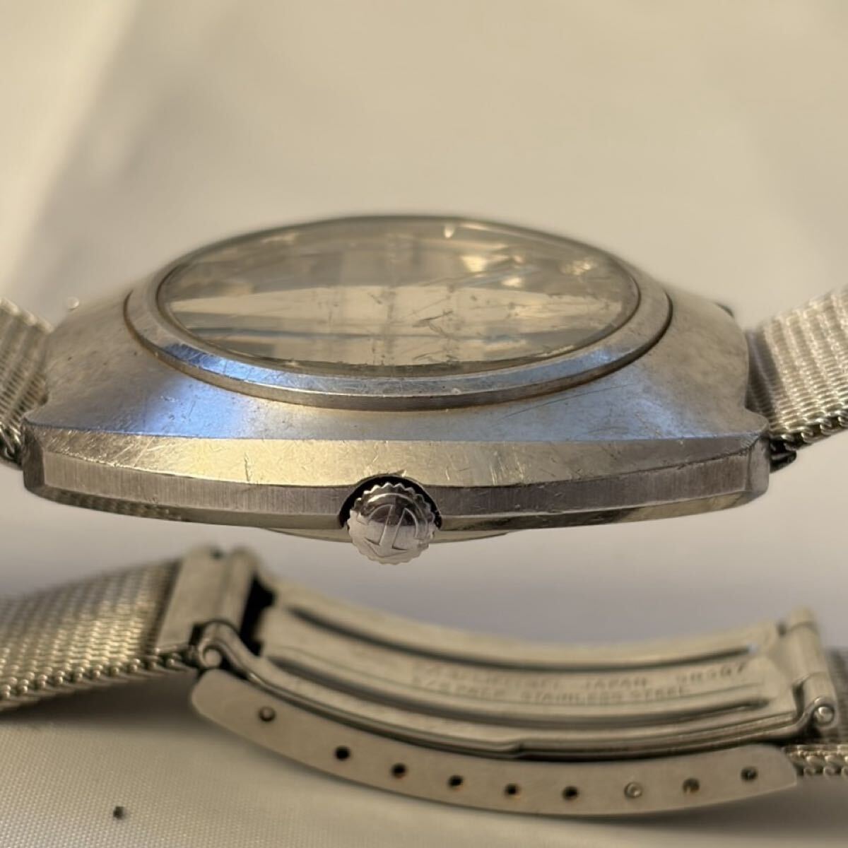 【1122M9】RADO ラドー KAPELL 腕時計 WATER SEALED 自動巻き デイト オートマチック ラドー カペル 稼働_画像3