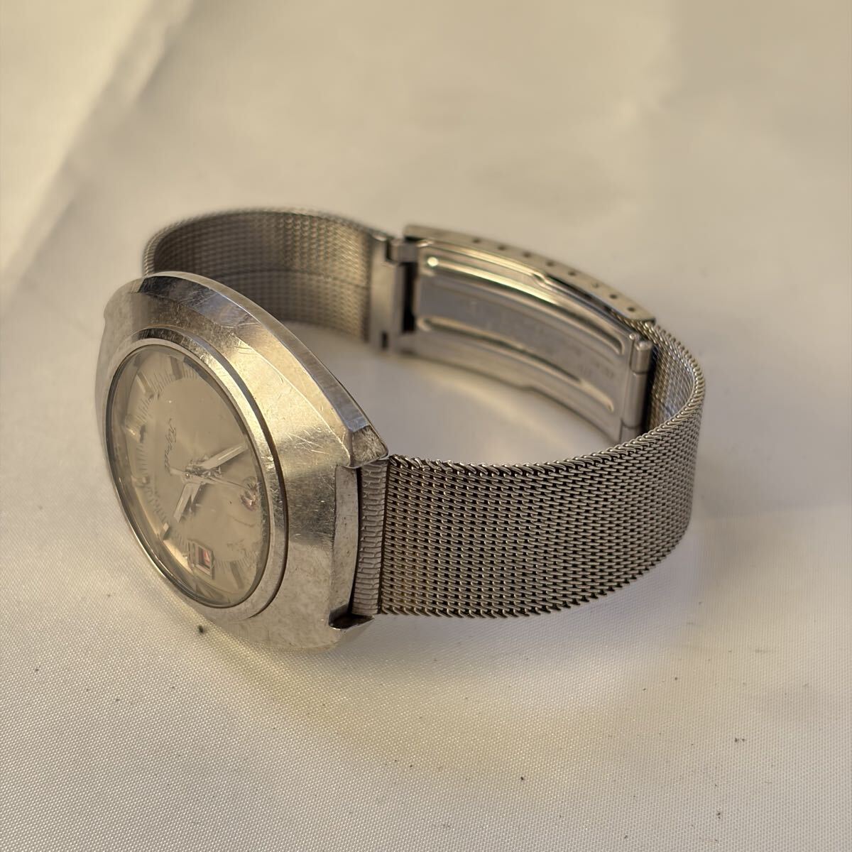 【1122M9】RADO ラドー KAPELL 腕時計 WATER SEALED 自動巻き デイト オートマチック ラドー カペル 稼働_画像7