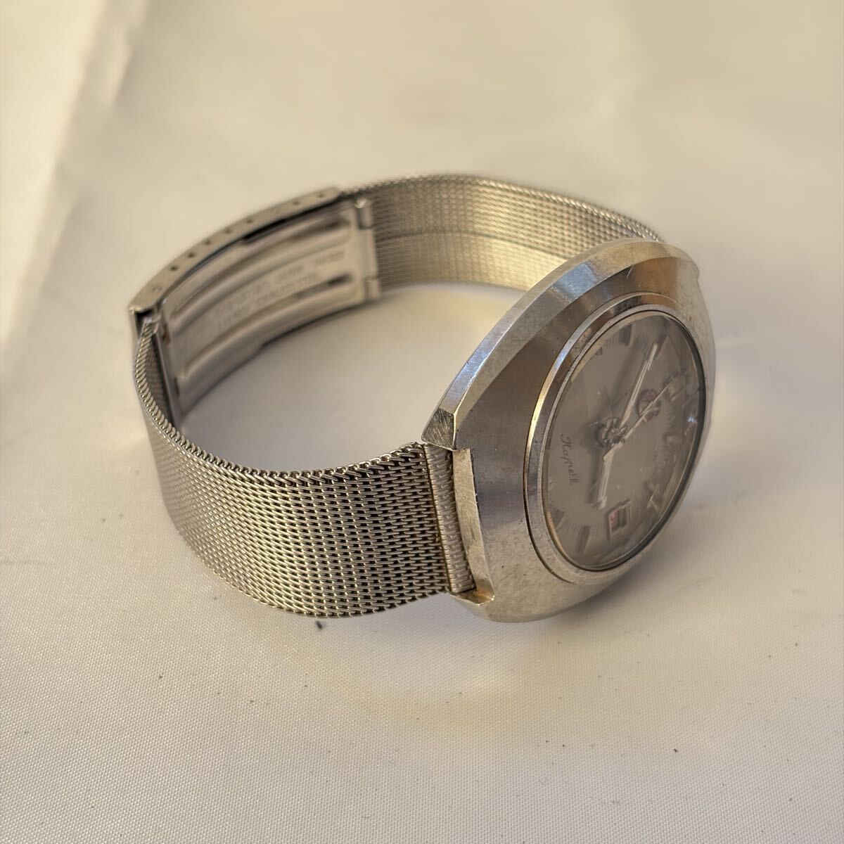 【1122M9】RADO ラドー KAPELL 腕時計 WATER SEALED 自動巻き デイト オートマチック ラドー カペル 稼働_画像8