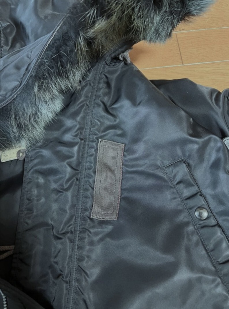 Buzz Rickson’s N-3B William Gibson ブラック M 東洋エンタープライズ フライトジャケット バズリクソンズ ウィリアム・ギブソン _画像4