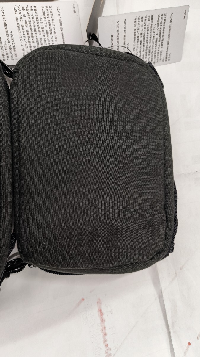 未使用品2個セット/TARAS BOULBAタラスブルバ/ツールバッグS/M/TOOLS BAG/0.8/1L/17×5×12cm/20x6x14cmTBA-S22-014-174/175灰グレー小物入_画像6