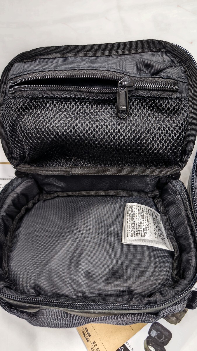 未使用品2個セット/TARAS BOULBAタラスブルバ/ツールバッグS/M/TOOLS BAG/0.8/1L/17×5×12cm/20x6x14cmTBA-S22-014-174/175灰グレー小物入_画像8