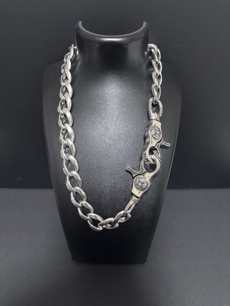 ウォレットチェーン クラシックチェーン ファンシー シルバー925 刻印_画像6