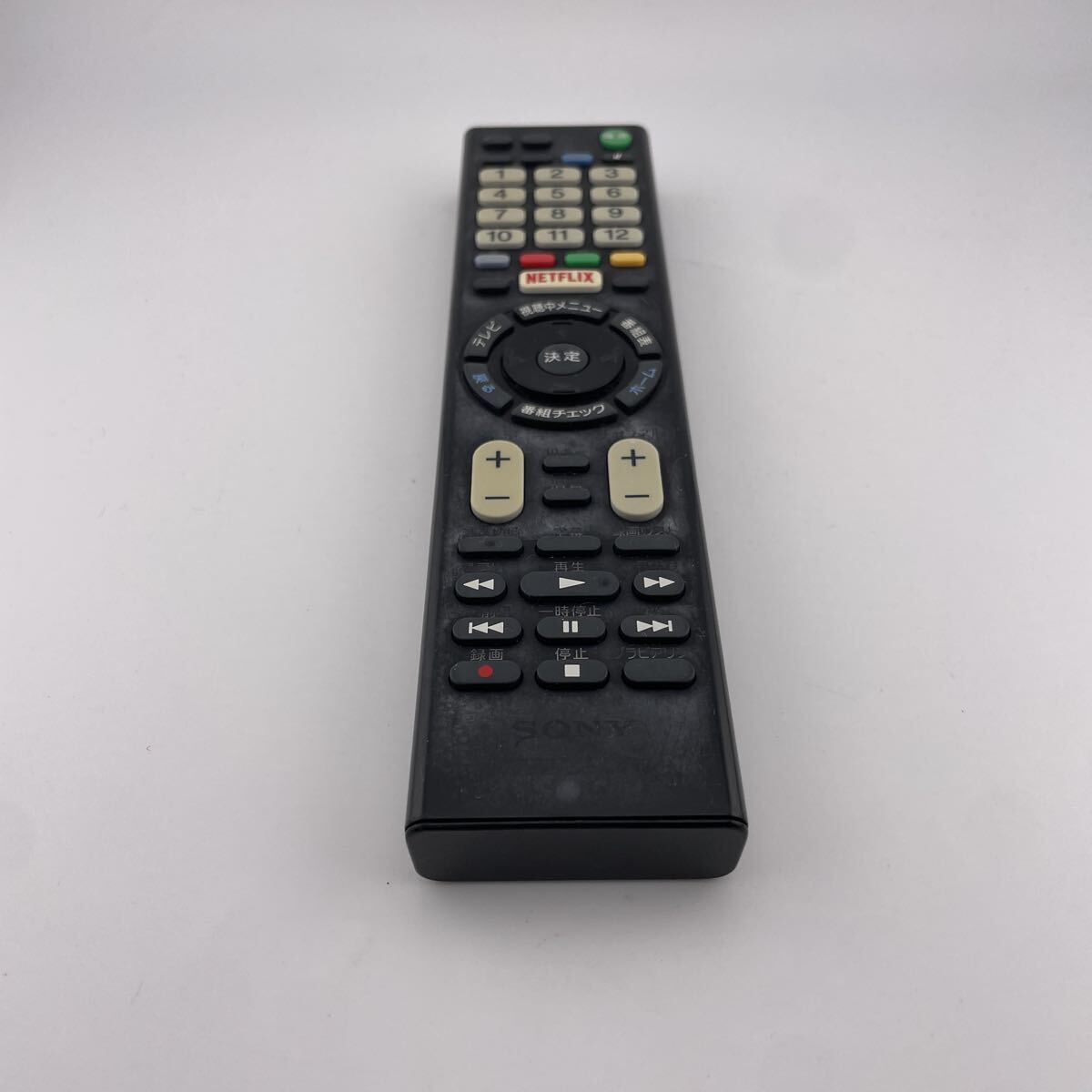 B【赤外線動作確認済】送料無料　返金保証　　SONY ソニー　純正　 リモコン テレビリモコン RMT-TX100J BRAVIA ブラビア_画像2