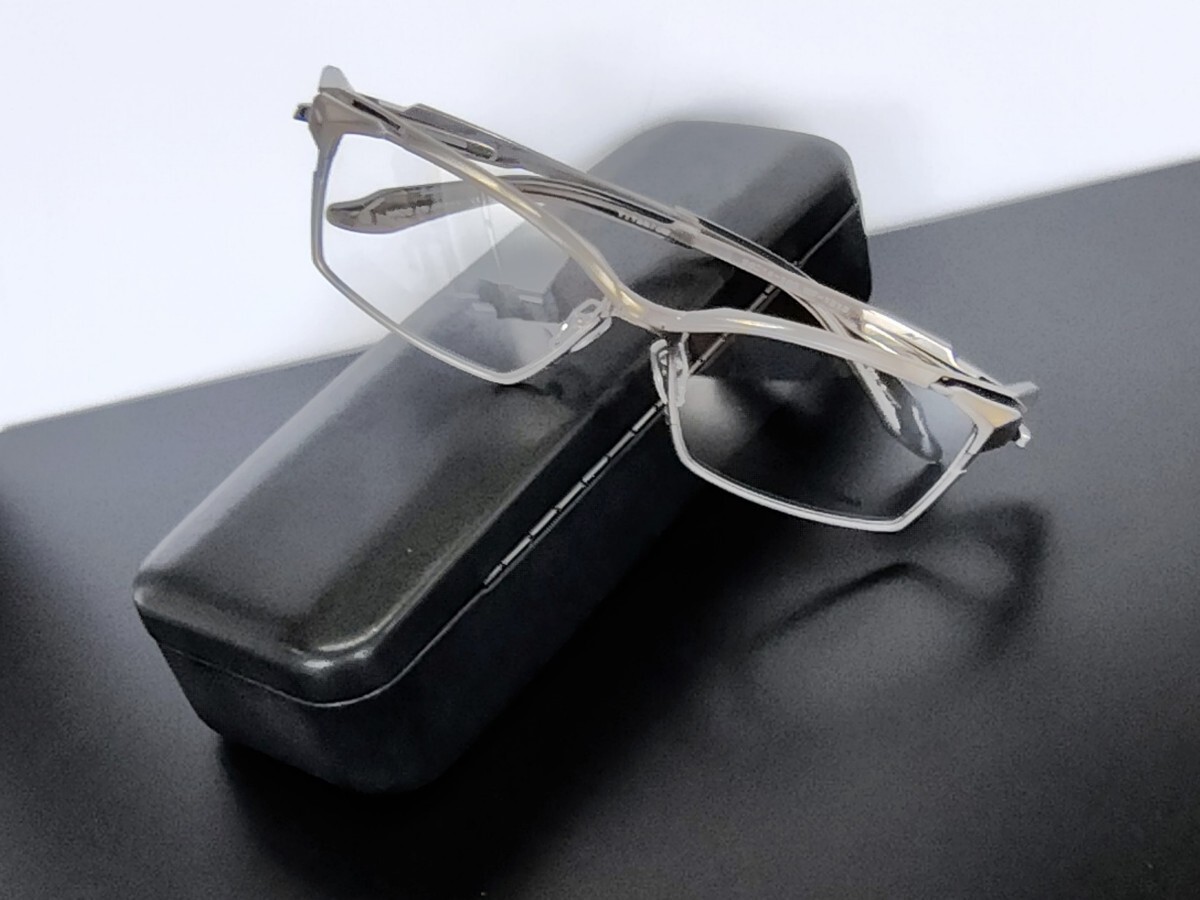 新型 マサキマツシマ Masaki Matsushima MF-1313 ②ヘアライングレー 58 フルリム 日本製 ケース付き 新品_画像10