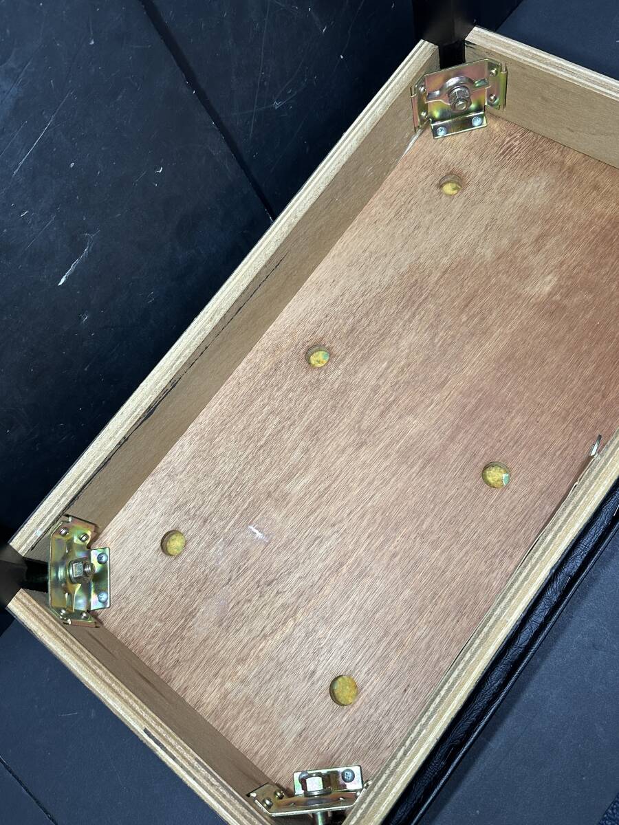 ★コレクター必見！！ 当時物 現状品 レザー 木製 ピアノ椅子 座椅子 ブラック ビンテージ チェア レトロ IK99_画像6