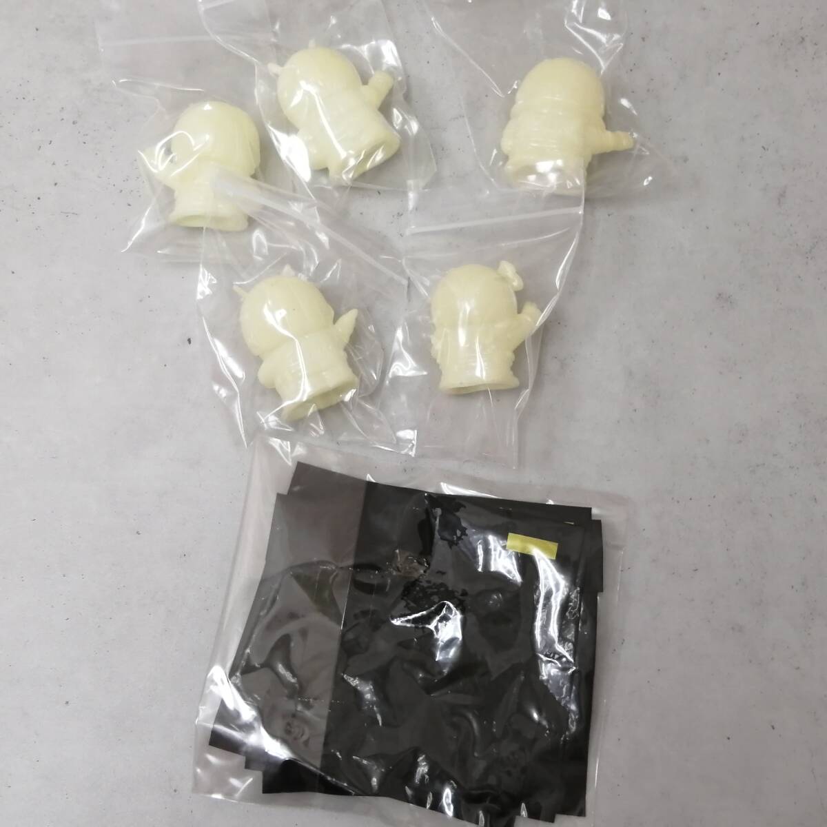 〇25111911　仮面ライダー　ビックリ！光るライダー戦士　5体セット　蓄光　指人形　'94東映スーパーヒーローフェア　保管品_画像8