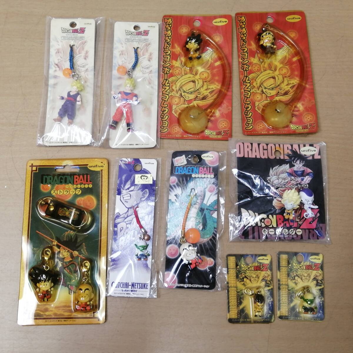 〇25112010　ドラゴンボール グッズ まとめて　ストラップ・根付・キーホルダー・ゆらゆらコレクション　DRAGONBALL Z　長期保管品_画像1