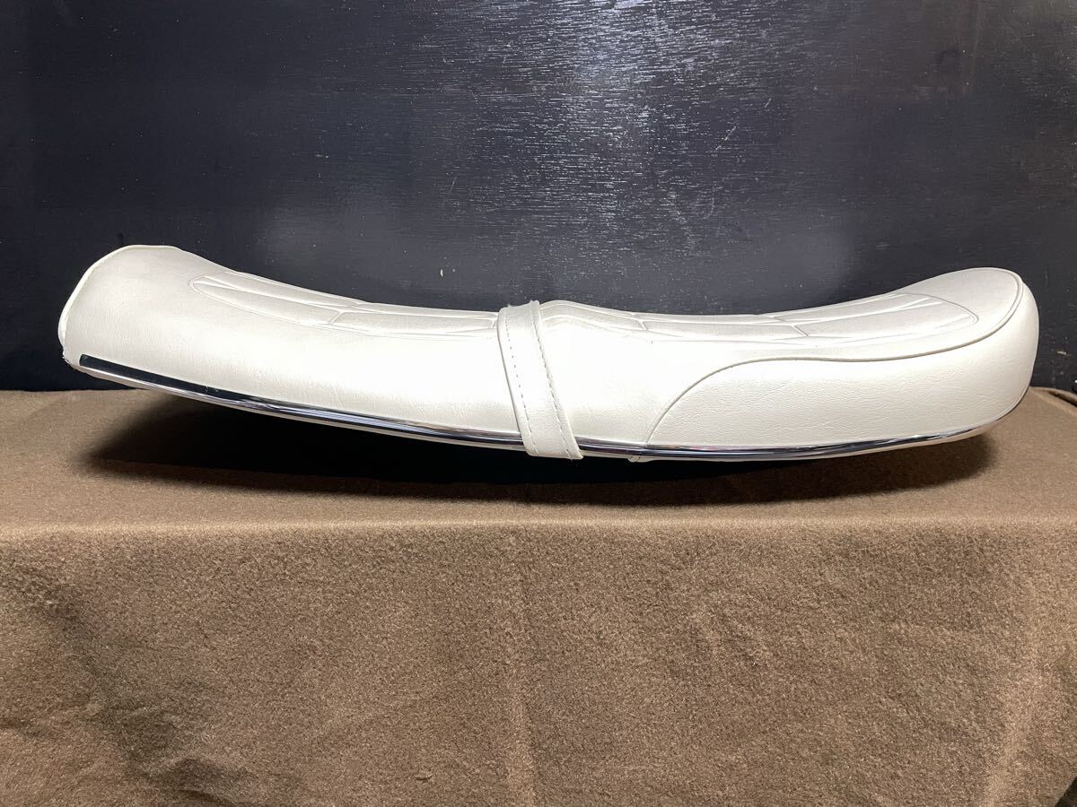 GT380 初期柄シート 素人張替品 リプロ製シートベース 素人あんこ抜き _画像2