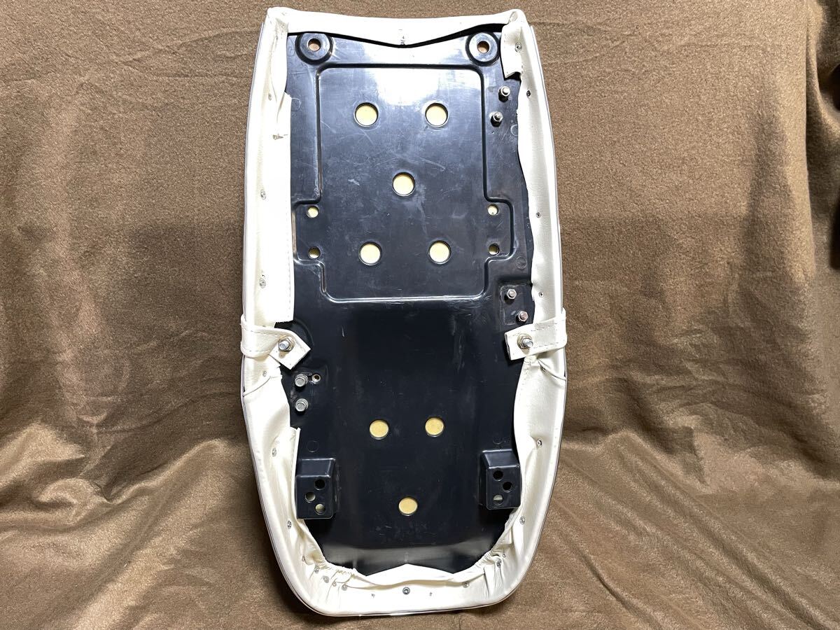 GT380 初期柄シート 素人張替品 リプロ製シートベース 素人あんこ抜き _画像7