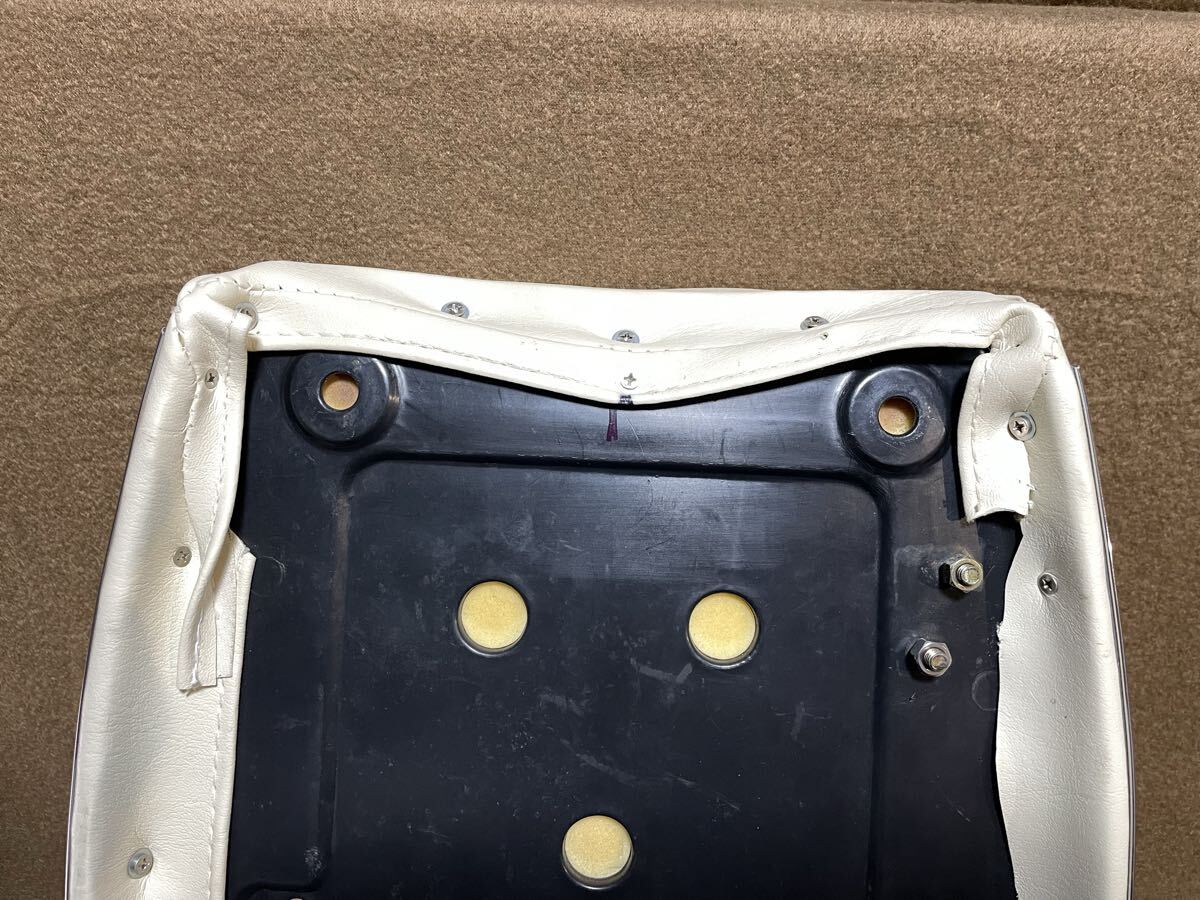 GT380 初期柄シート 素人張替品 リプロ製シートベース 素人あんこ抜き _画像8