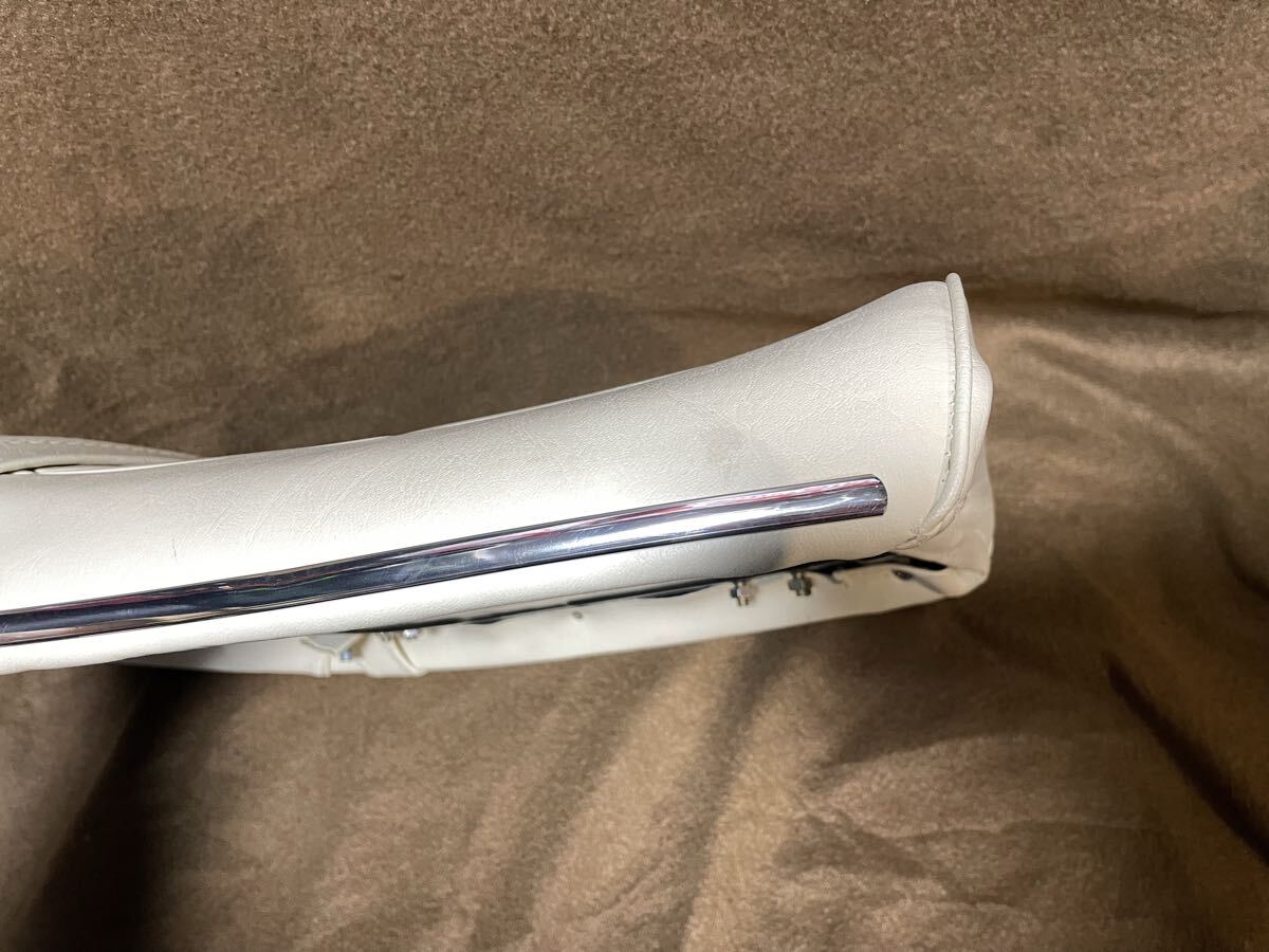 GT380 初期柄シート 素人張替品 リプロ製シートベース 素人あんこ抜き _画像10