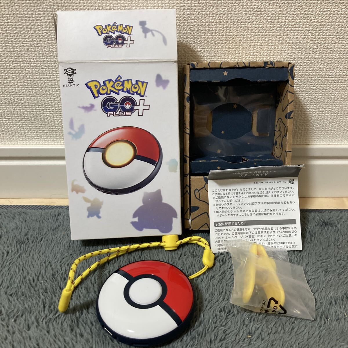  б/у [NIANTIC]nai anti kPokemon GO Plus+ Pokemon go- плюс плюс Pokemon GO Pocket Monster прекрасный товар игрушка 1 иен ~