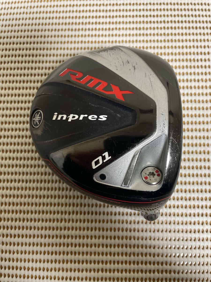 inpres RMX 01 9.5° ヘッド単品 管理番号0001 ヤマハ ドライバー YAMAHA インプレス リミックス_画像1